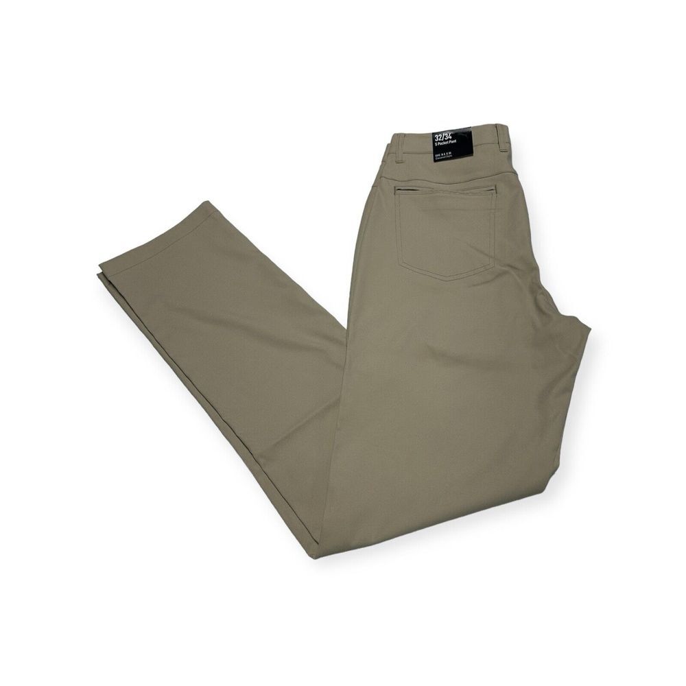 Puma Dealer Golf Pant 5 Pocket Beige 535526 Breathable Polyester Alabaster 32x34